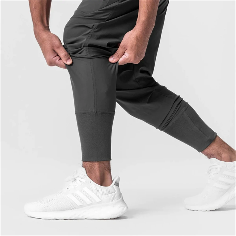 Multi-functional quick-drying fitness pants Fashion thin stretch hiking pants Fashion casual pants Men's trousers