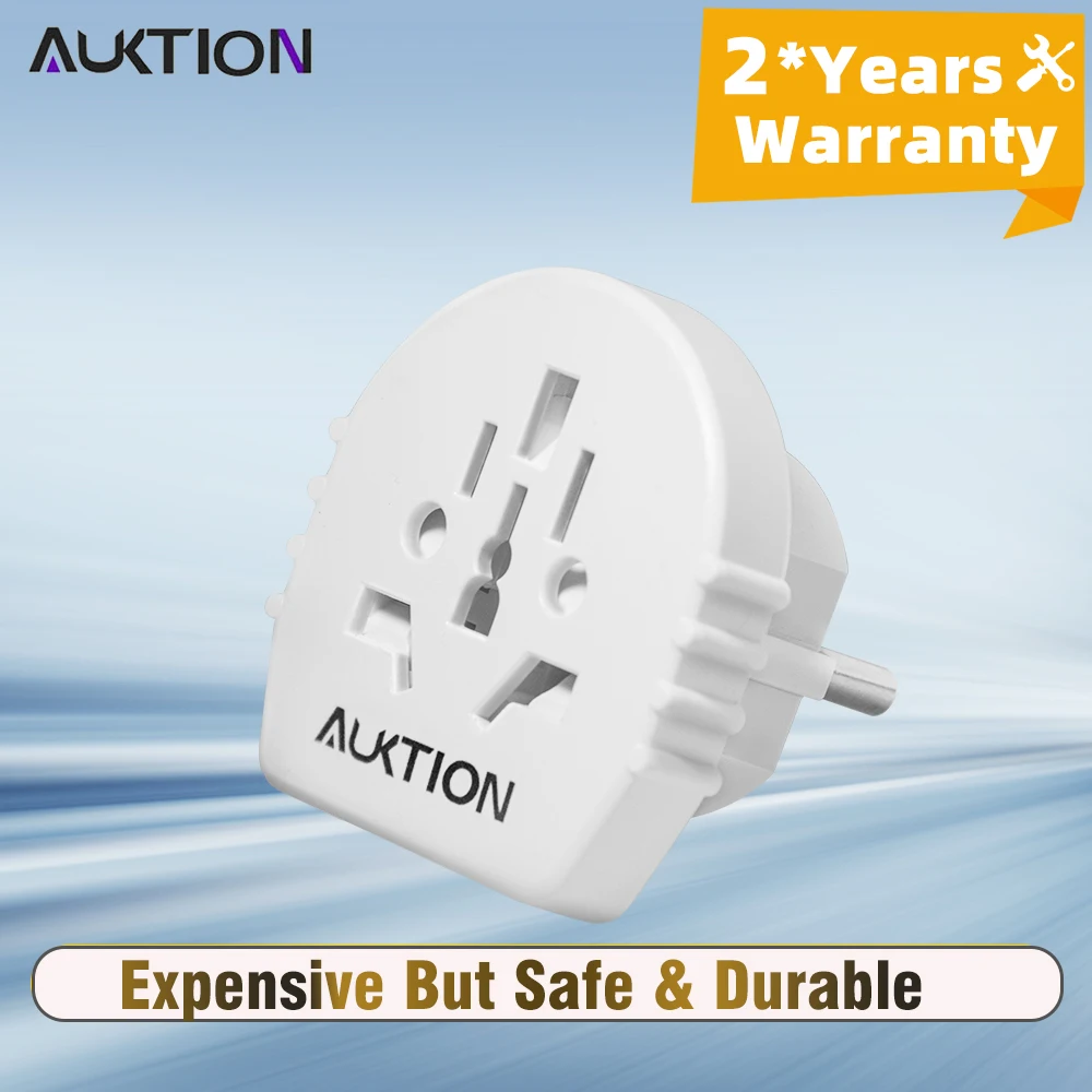 Power Plug Adapter 16A 250V EU Converter AU UK CN US To EU Europe Plug Travel Adapter