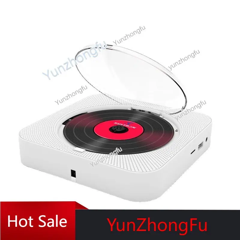 Wall-Mounted Cd Player Bluetooth Speaker Children'S Learning Repetition Early Education Radio Cd Player