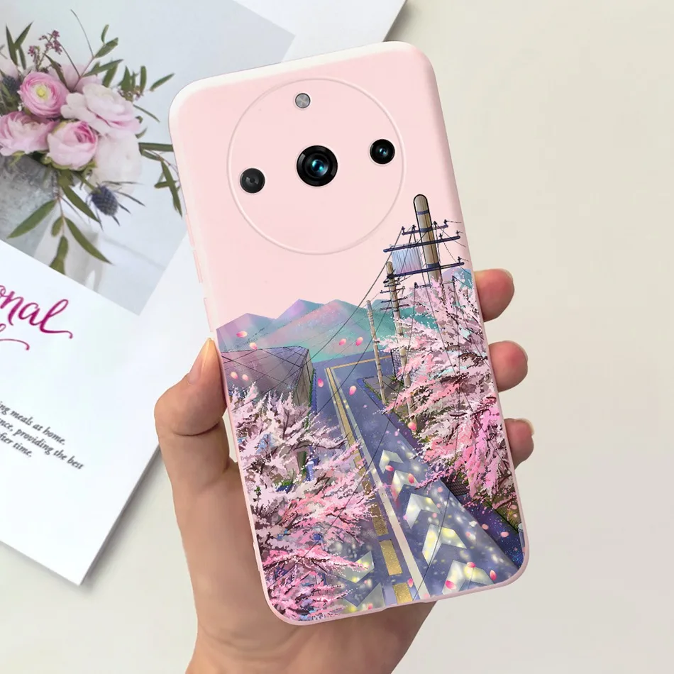 Fashion Moon Design Soft Silicon Protective Phone Case