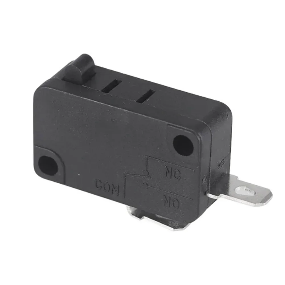 KW7-0 16A Small Switch Air Fryer Microwave Oven Switch Metal Microwave Oven Parts 220v 16A 1Pcs Household Appliances microwave oven spare parts