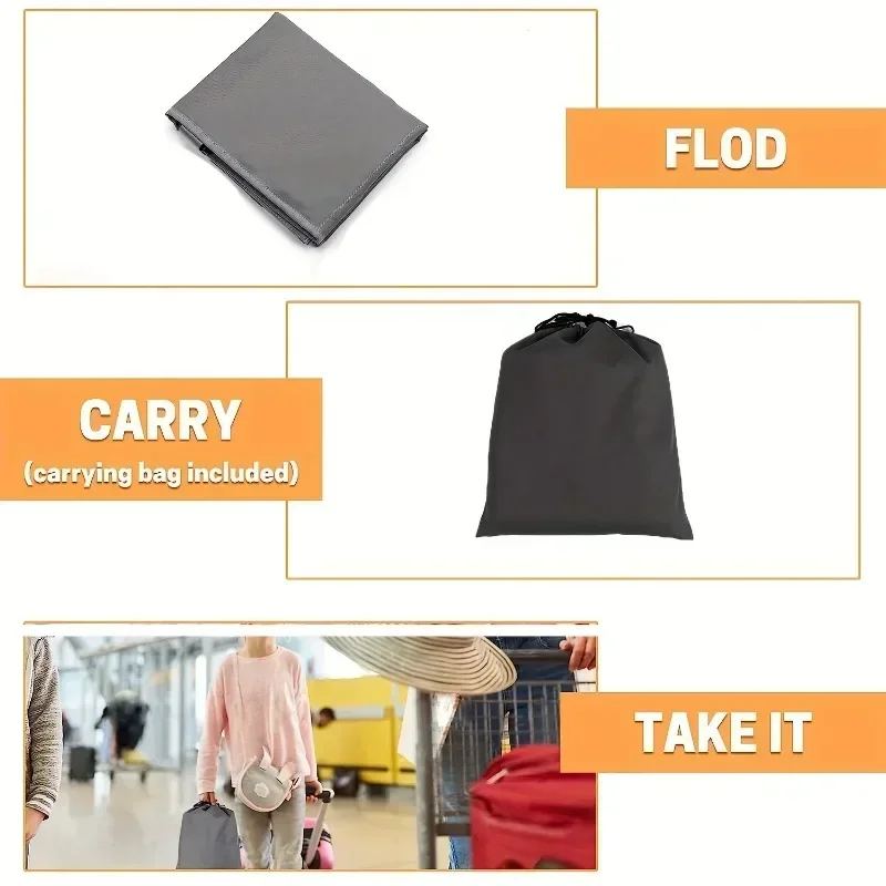 Airplane Seat Extender Children's Travel Airplane Bed Portable Children's Pedals Airplane Hammock Kids Bed Toddler Seat Extender