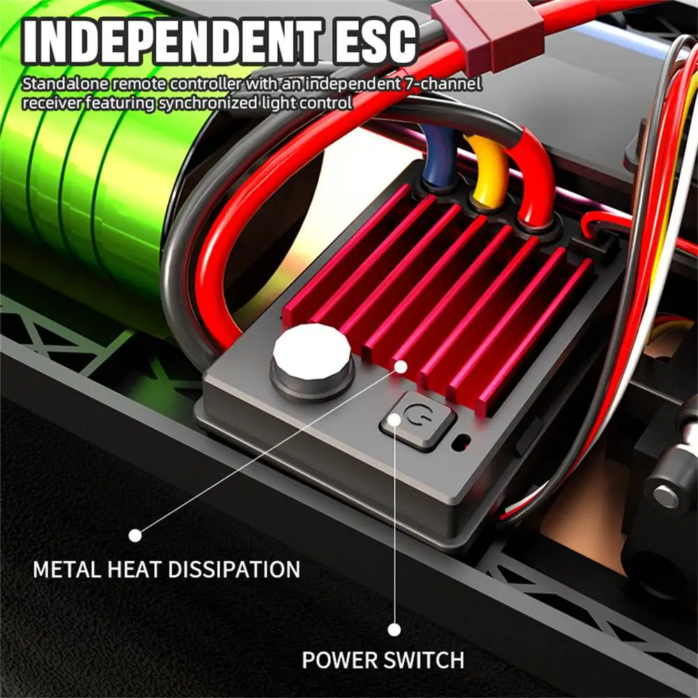 JJRC C8803 RTR 1/12 2.4G 4WD Brushless RC Car Wind Walker High