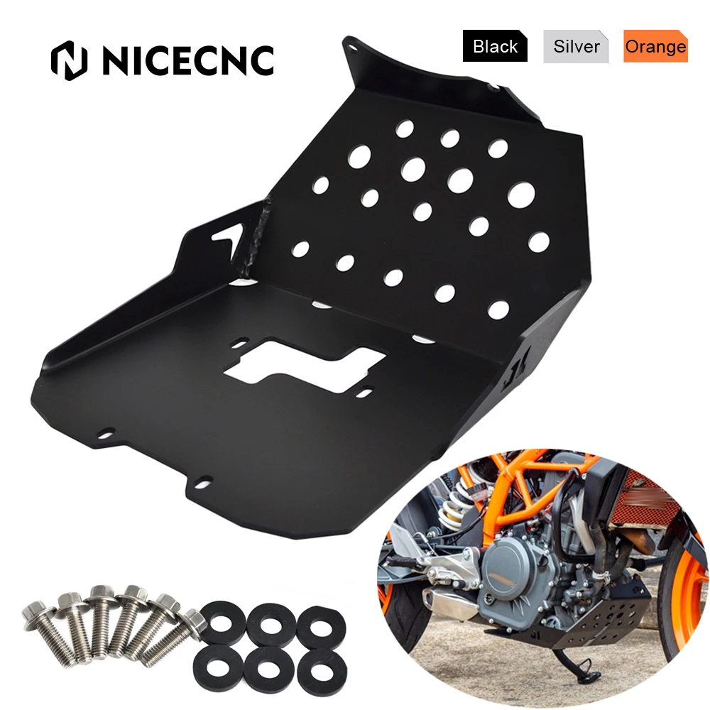 Ktm Duke 125 2017 Powerparts Aluminum Lower Engine Guard Engine