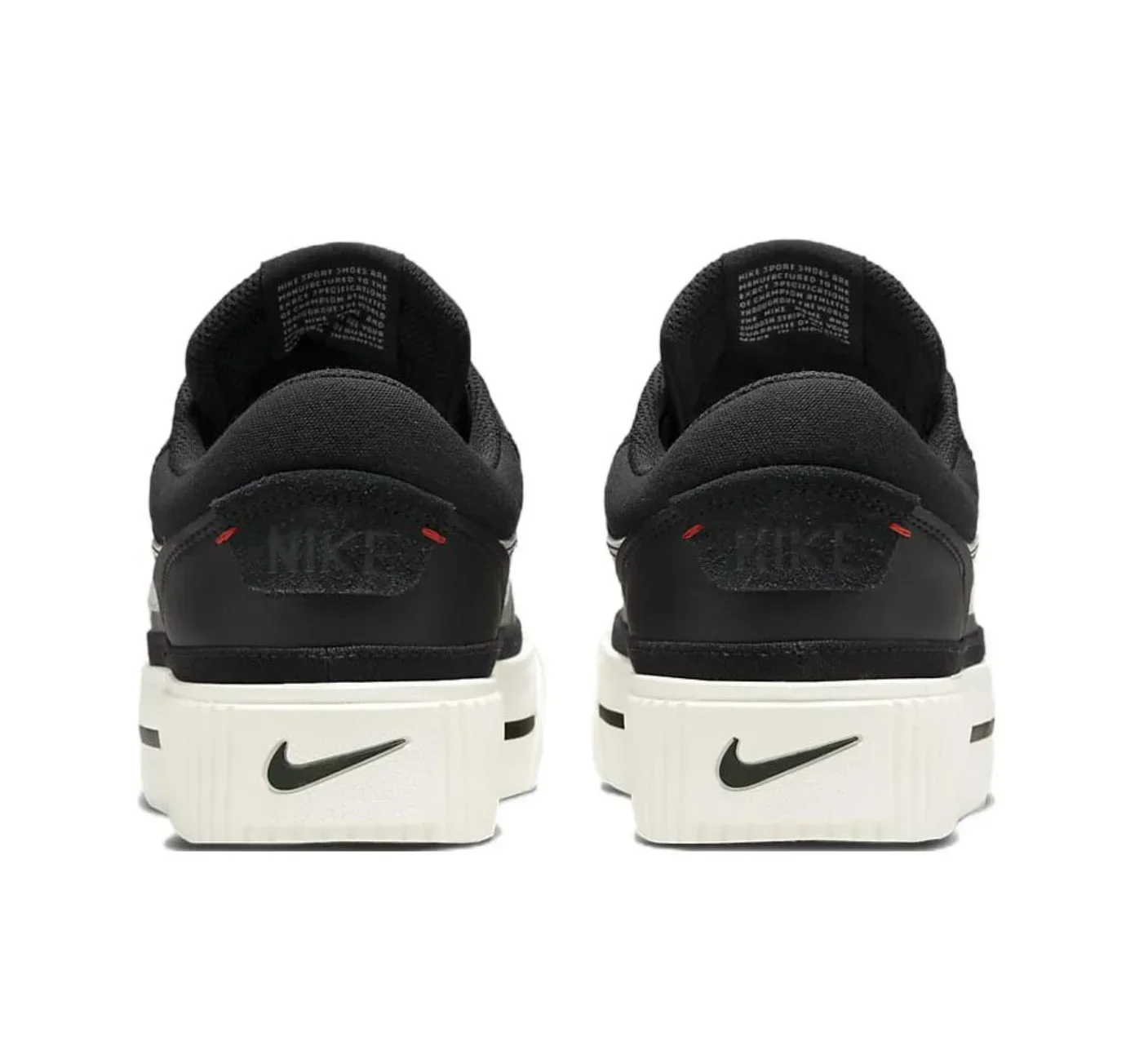 Nike COURT LEGACY Low Women's Sneakers Classic Retro Fashion Board Shoes winter Casual and comfortable Sneakers White&Black
