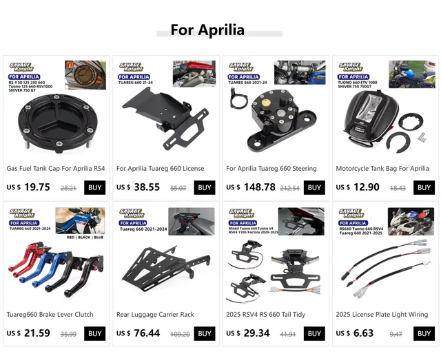バイク用 ナンバープレートホルダー 用 Aprilia 用 Tuareg 660 用 2021