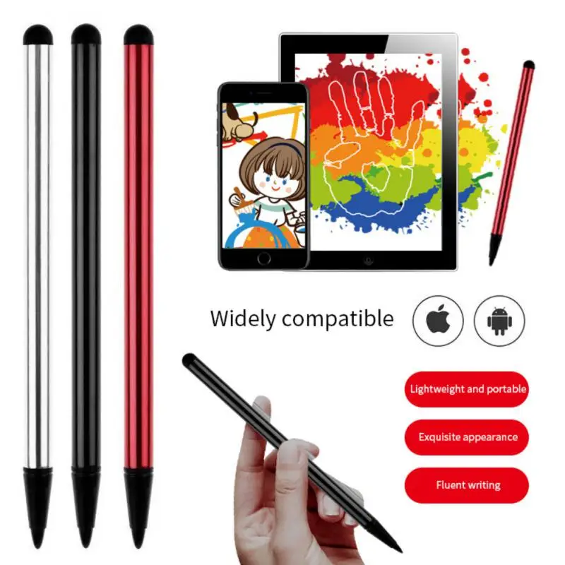 

in 1 Universal Phone Tablet Touchscreen Pens Capacitive Stylus Pencil For Iphone Ipad Samsung Stationery Tablet Pen