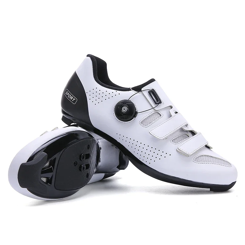

Road shoes White Men's Cycling Shoes Cycling sneakers Mtb non-slip outdoor QWBVIP carbon road shoes road cycling shoes
