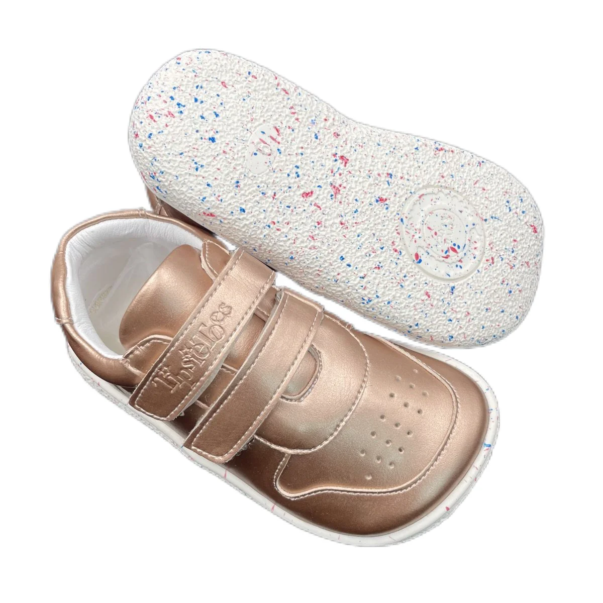 Tipsietoes New 2025 Spring Genuine Leather Shoes For Girls And Boys Kids Barefoot Sneaker Light Weight Minimalist Children 5