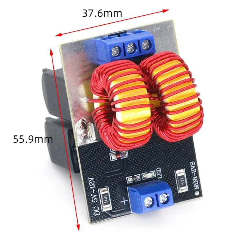 Modulo Riscaldamento A Induzione ZVS 12-48V/1000W - Per Tempra Metalli E Fusione - Foto 9