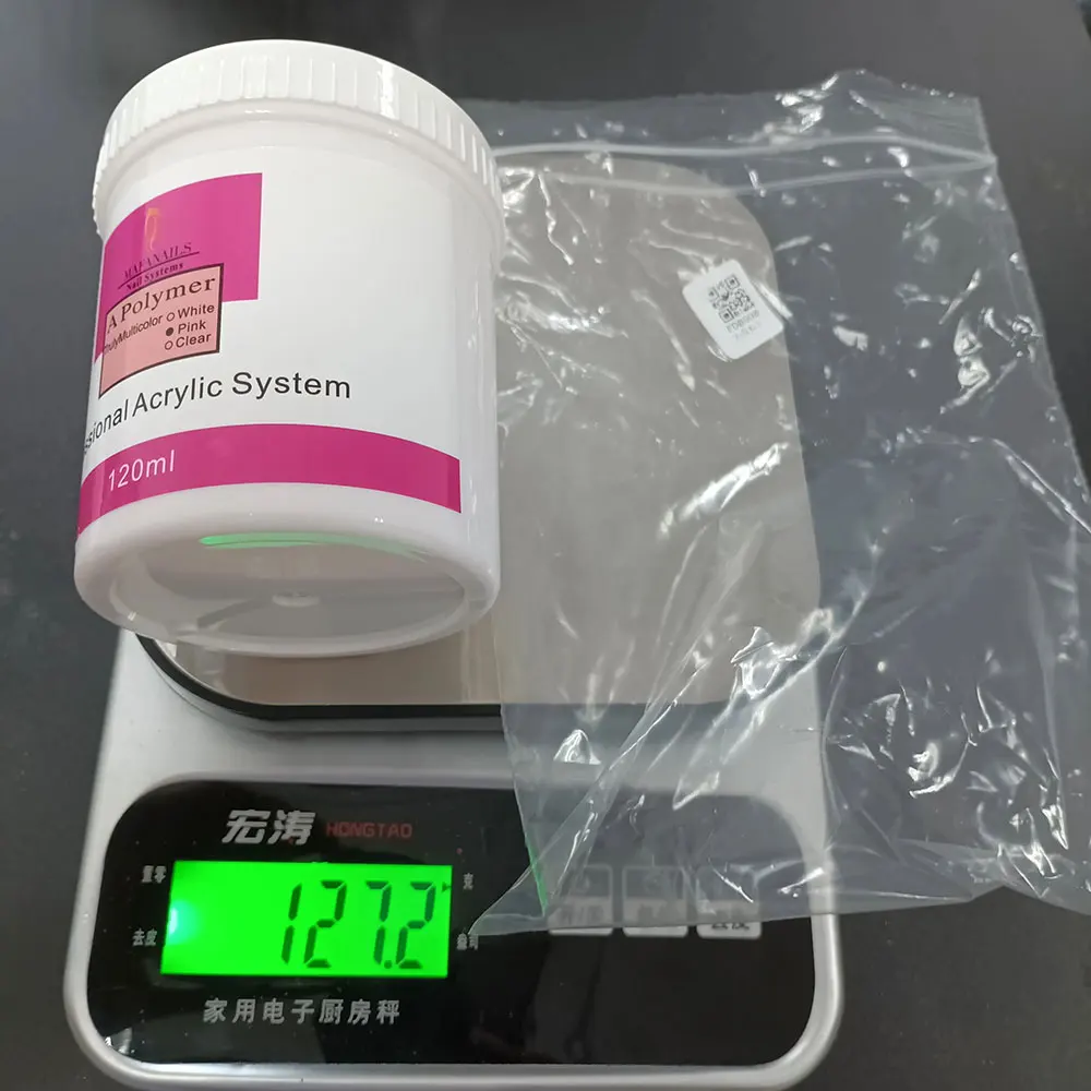 120/150ML 4.23OZ Pink Clear& White Acrylic Powder No Need Nail Lamp Long-Lasting Acrylic Nail Powder For Nail Extension Carving 5