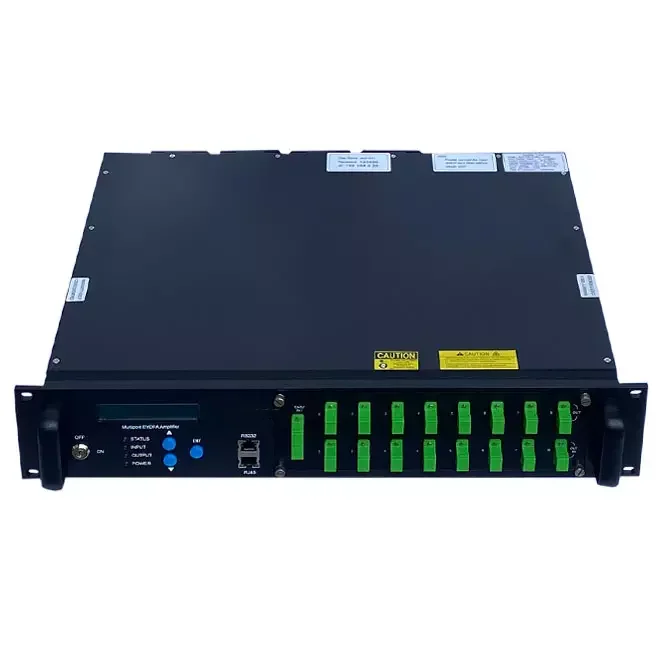 

EDFA WDM 8 портов AC/DC оптическая фотография для CATV