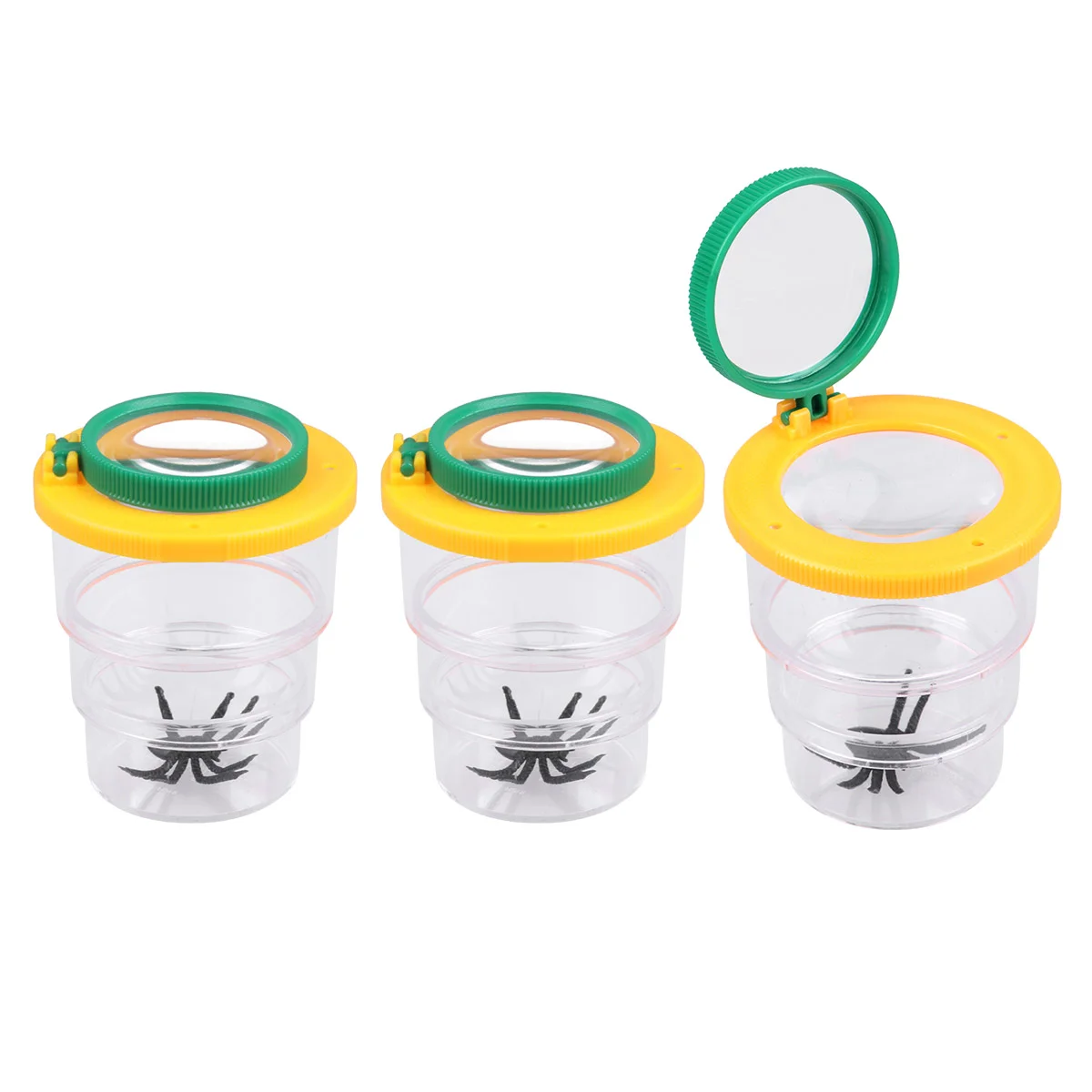

3PCS Insect Observation Box Small Insect Magnifier Bug Magnifying Viewers Insect Cage Magnifying Insect Box Bug Magnifier