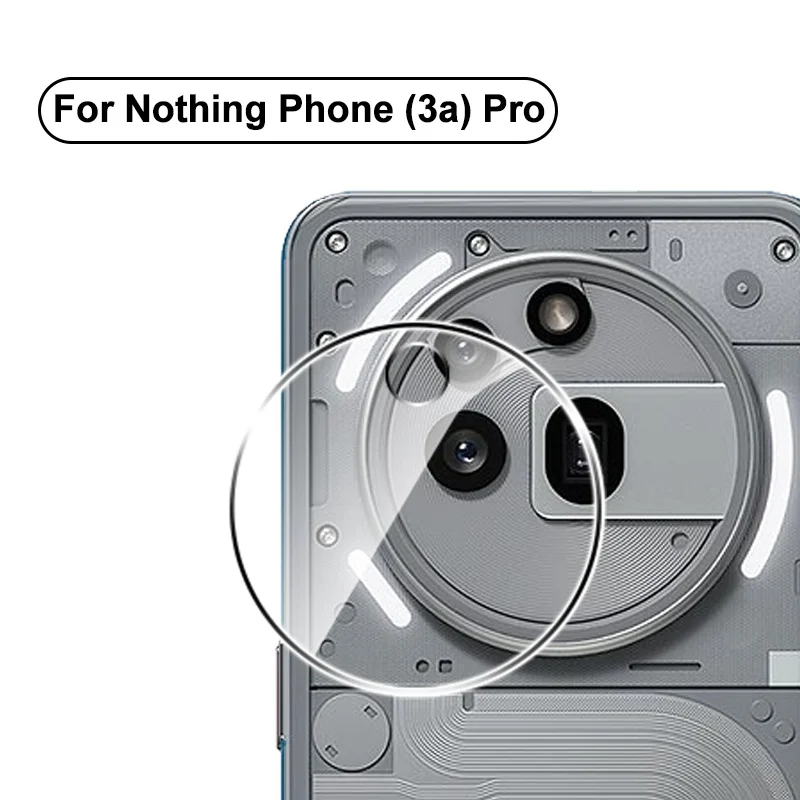 Premium Tempered Glass Rear Lens Protector Film - For Enhanced Camera Protection