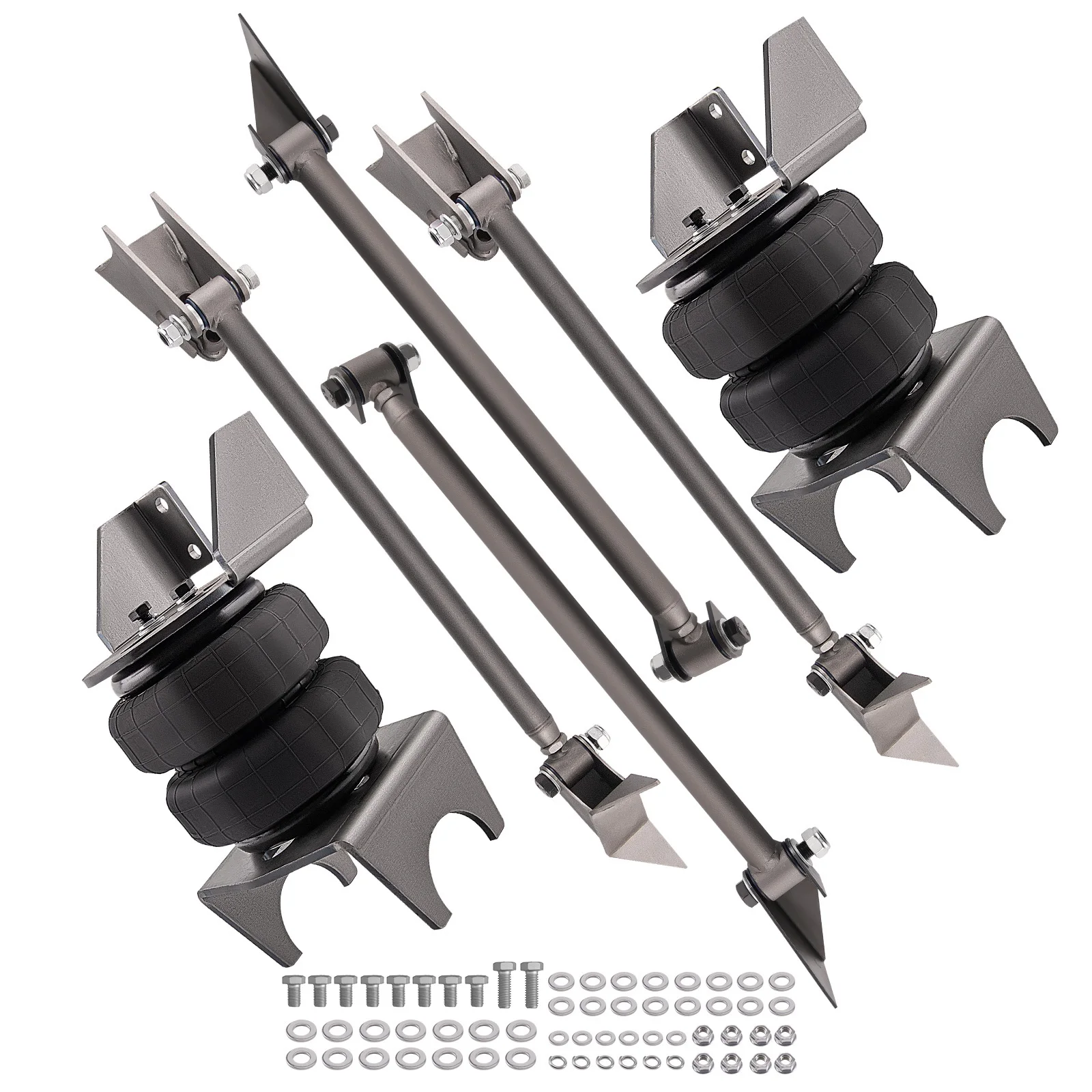 ユニバーサルリア三角エアサスペンションキット,バッグの溶接,4つの