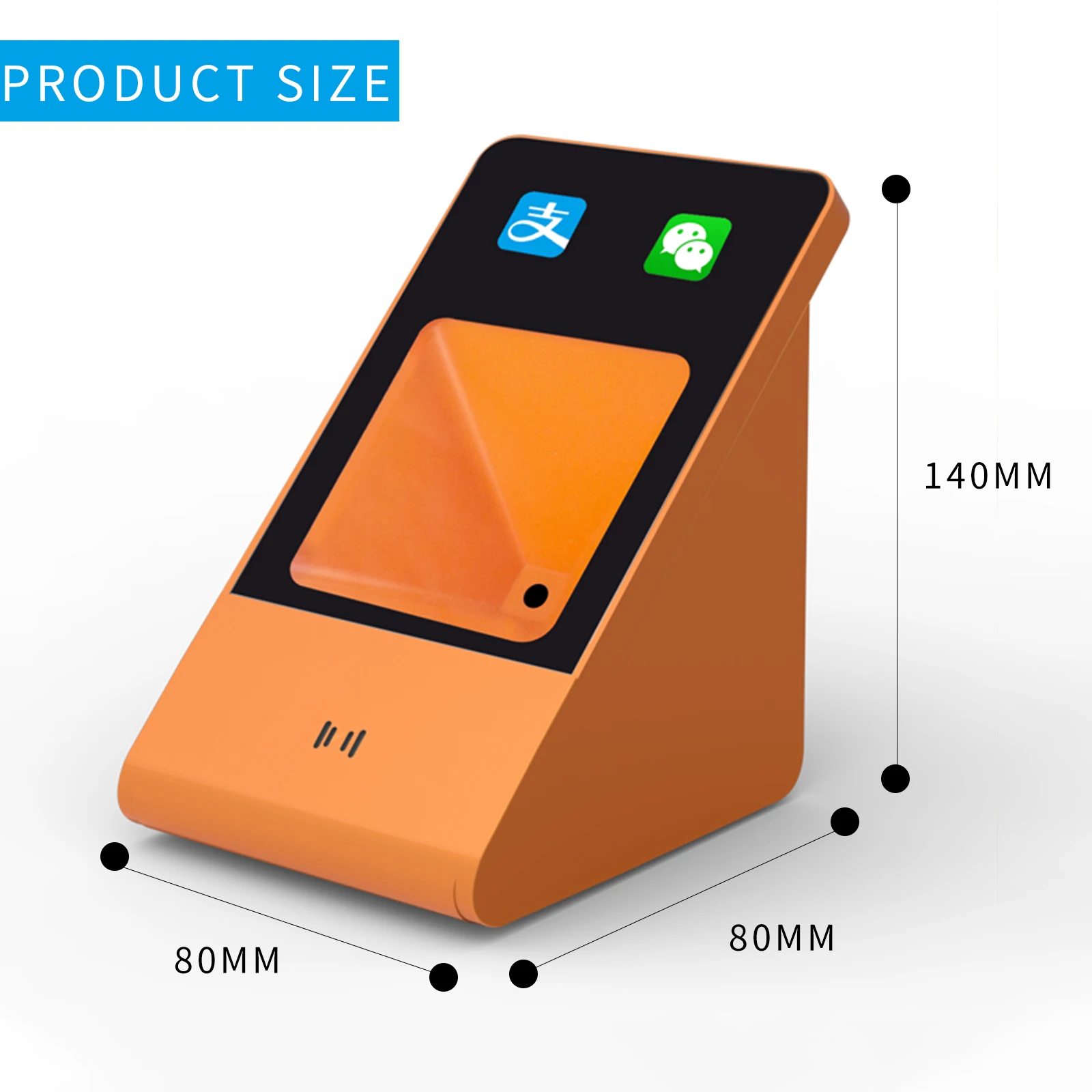 Supermarket Price Checker Alipay Qr Code Usb Port Desktop Omni Barcode Scanner