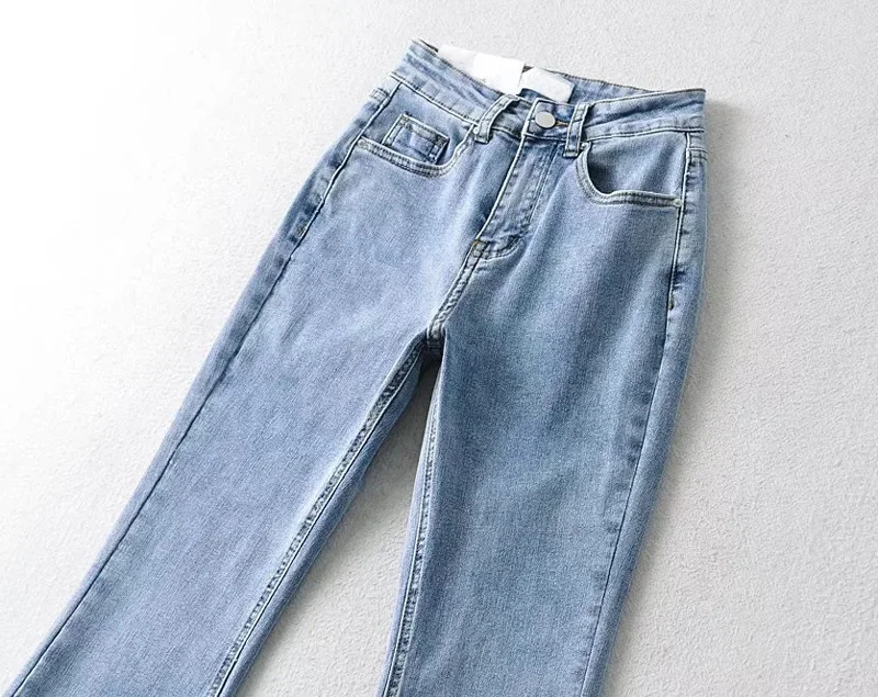 Jeans com Bolsos em Forma de Coração Meio da Lavagem Moda Menina Quente Doce Mulher Cintura Alta Queimado no 8e01 17 Computers & Electronics