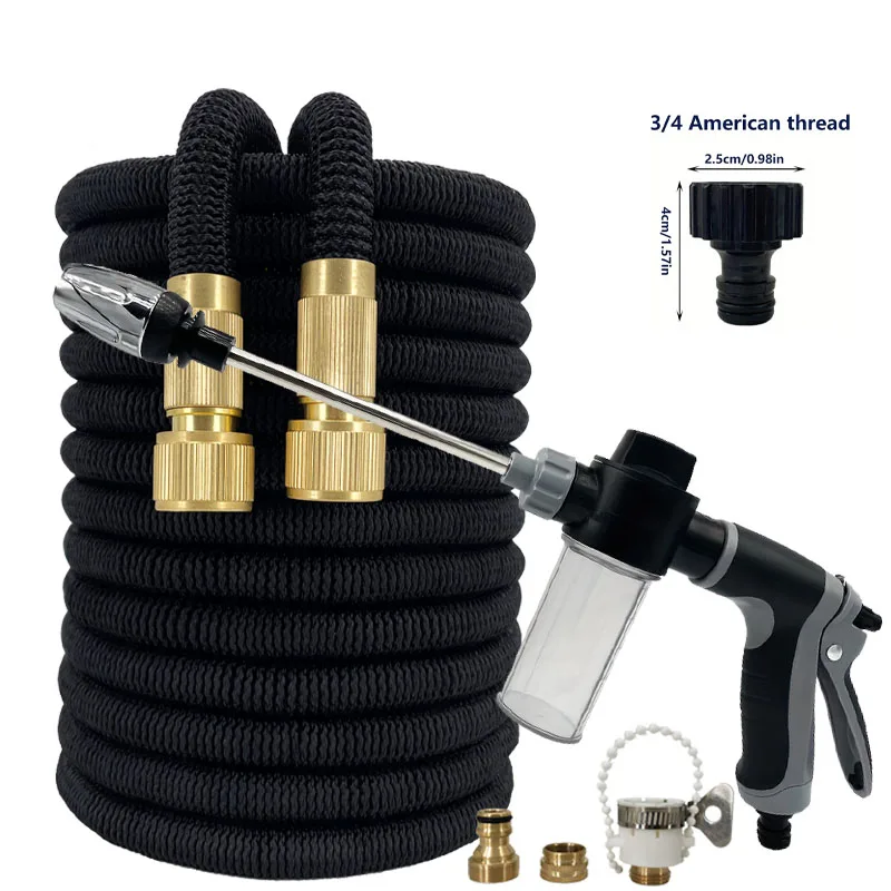 Garden Hose Expandable High-Pressure Water Gun Mangueras Para Jardin  Watering Hose Car Wash Hose Pipe Shrinks Flexible Tuinslang - AliExpress