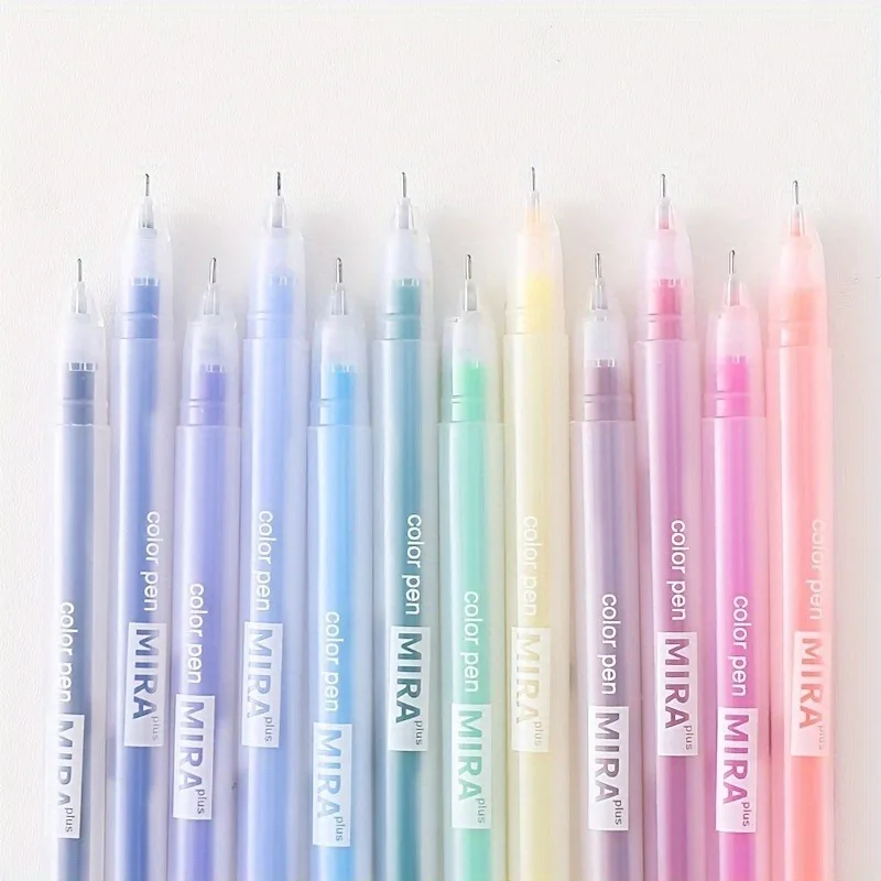 Penne a Sfera Colorate con Punta Fine da 0,5mm, Ideali per Ufficio e Scuola, Essenziali per Prendere Appunti e Scrivere - immagine 2