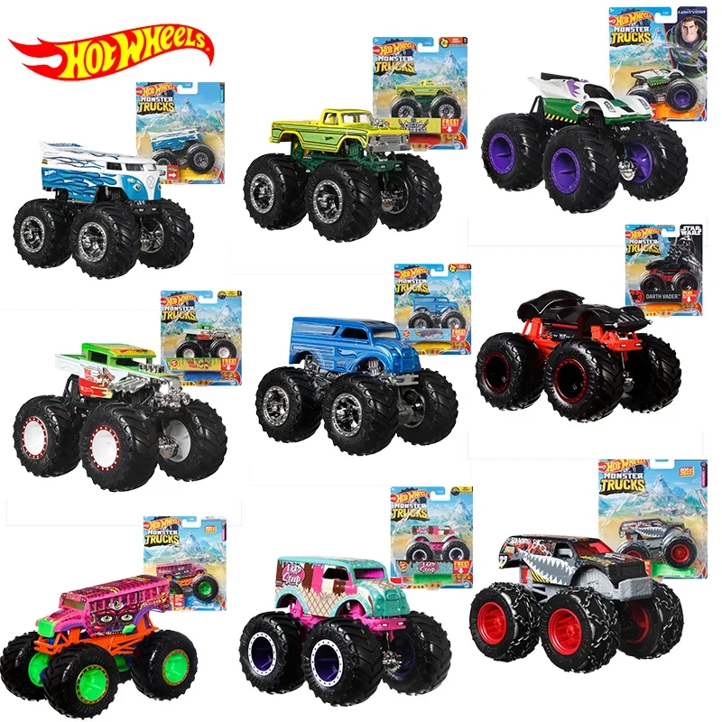 New 2022 Hot Wheels Car Monster Trucks Bigfoot Mega Wrex/beetle/gunkster  Collection Metal Diecast Model Vehicle Cars - Railed/motor/cars/bicycles -  AliExpress