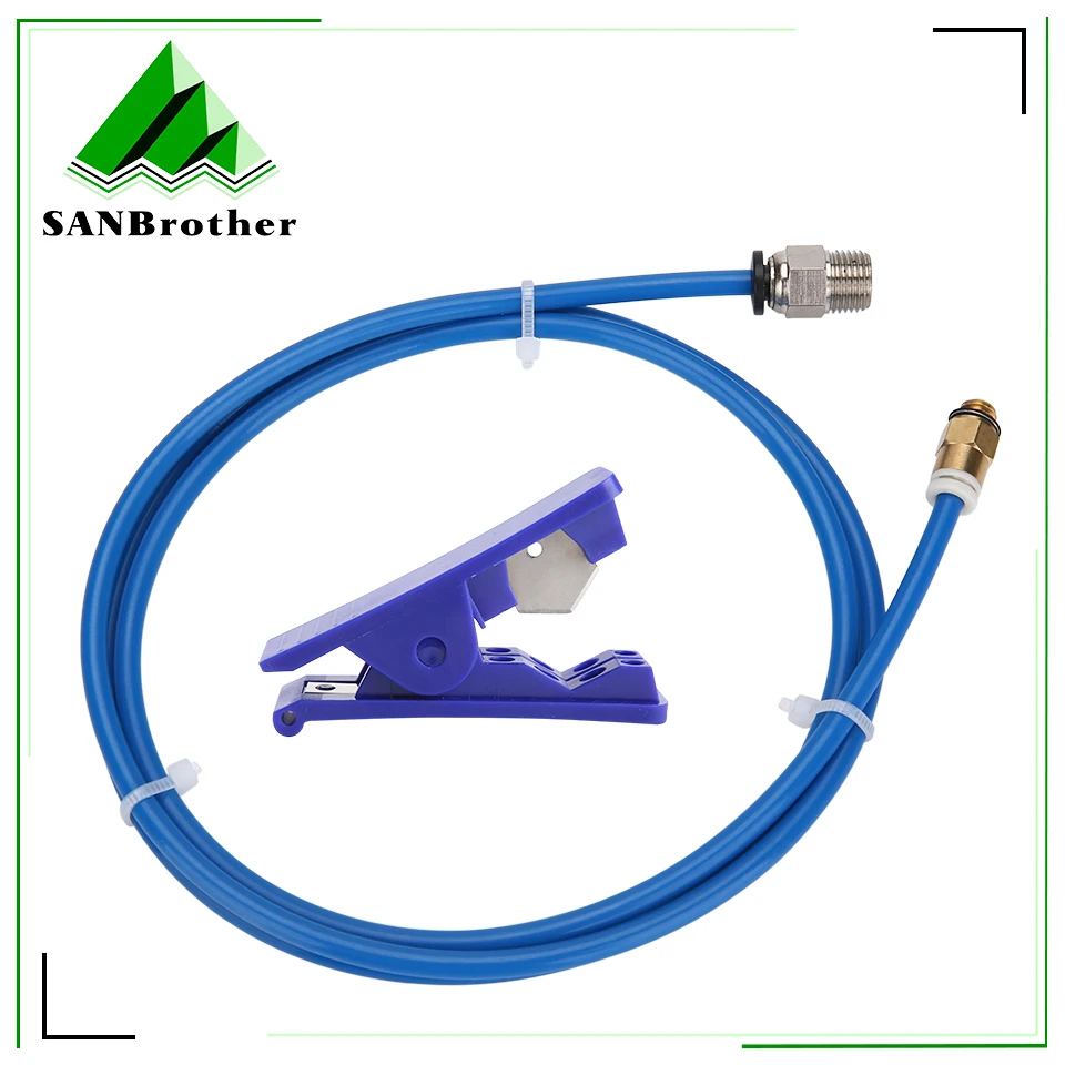 

3D Bowden PTFE Tubing 1.75MM Filament Pneumatic Fittings Tube Cutter Optional for Ender 3 V2/Ender 3 Printer