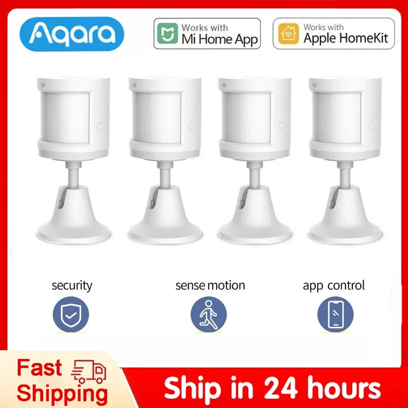 

Original Aqara Smart Human Body Sensor ZigBee Movement Motion Wireless Connection Motion Sensor Smart Home For Xiaomi Mi home