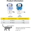 Cat Cone,Adjustable Cat Cone Collar Soft,Cat Recovery Collar, Stop Licking for Small Large Cats- Easy for Cats to Eat and Drink 5