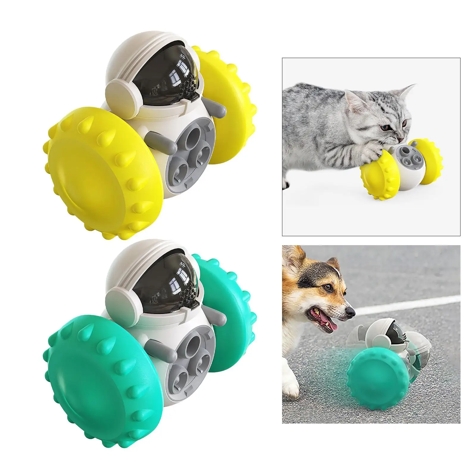 Interactive Pet Dog Toy, Cat Dog Toys Tumbler