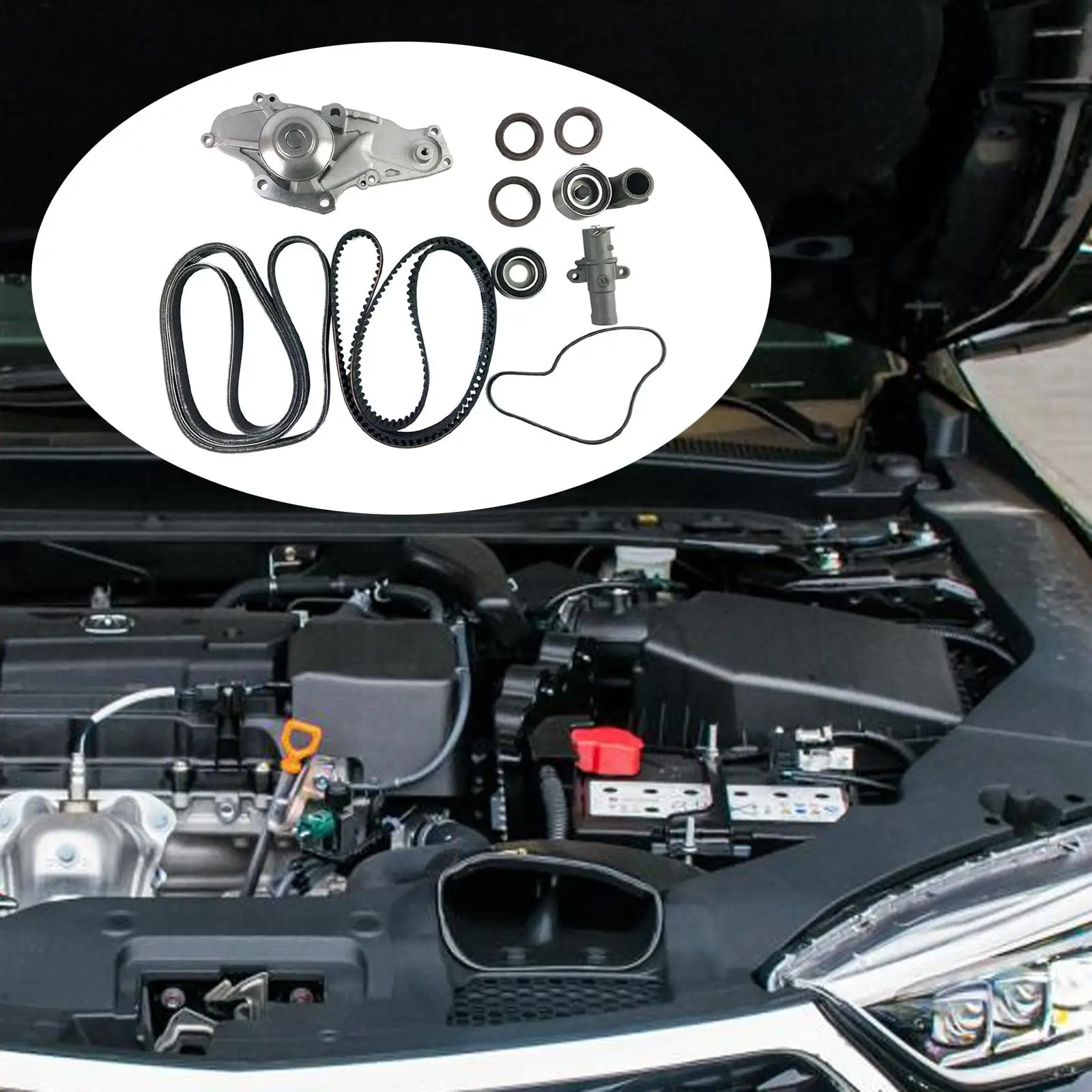 

Комплект ремней ГРМ двигателя с водяным насосом для Honda Acura V6 56992-r70-a01