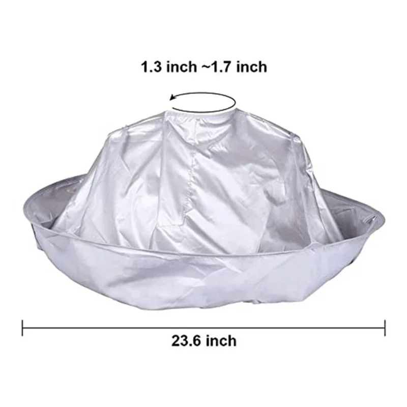Haircut Cape Hairdressing Cape Beauty Salon Apron Creative DIY Apron Hair Cutting Cloak Coat Salon Barber Stylist Cape Umbrella Haircut Cloak Hairdressing Home Cleaning Protector