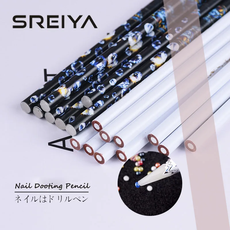 Nail Rhinestones Pick Up Tools Manicure DIY Tools Wax Dotting Drill Crayon Pen