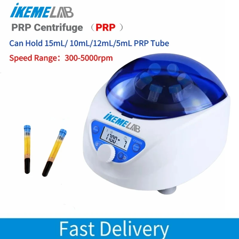 

IKEME Low-Speed Centrifuge 300-5000rpm Medical Supplies Prp Plasma Centrifuge Blood Dentistry Centrifuge Hot