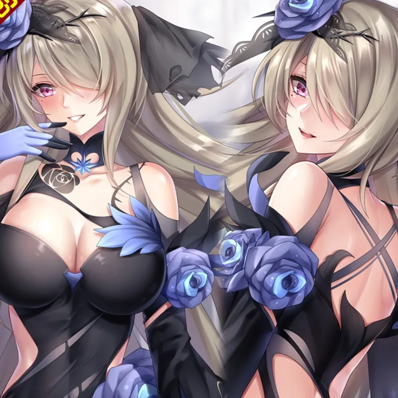 

Anime Honkai Impact 3 Rita Rossweisse Sexy 2WAY Dakimakura Cosy Pillow Cover Decorative Gifts NPC