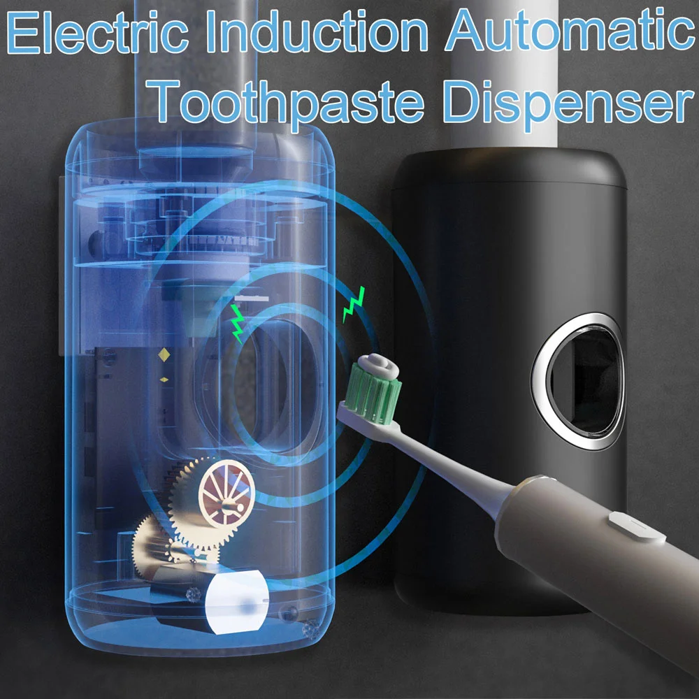 

Полностью автоматическая Зубная паста 220 г электрическая бытовая Водонепроницаемая не пробиваемая зубная паста выдавливатель настенные повседневные принадлежности