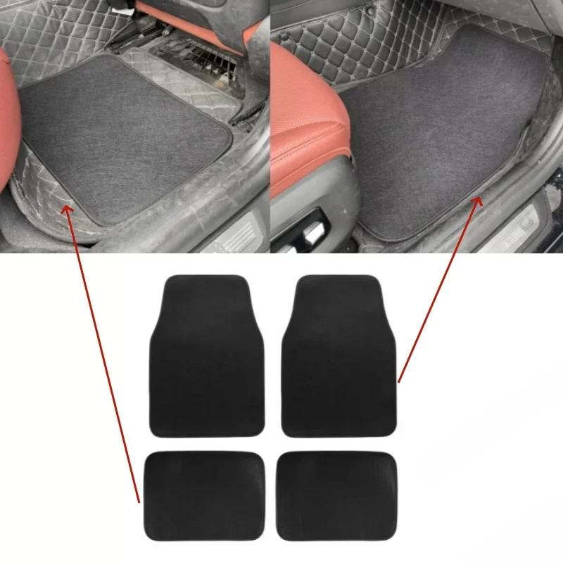 Tappetini per Auto Anteriori e Posteriori, Tappeti Universali Resistenti all'Usura per Sedan e Van, Accessori per Auto