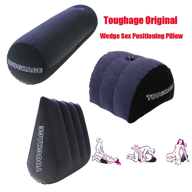 Sex Toy Inflatable Mount Bolster Roll Yoga Pillow For Women Long Round Cushion Aid For Couples Masturbation Positioning Deeper