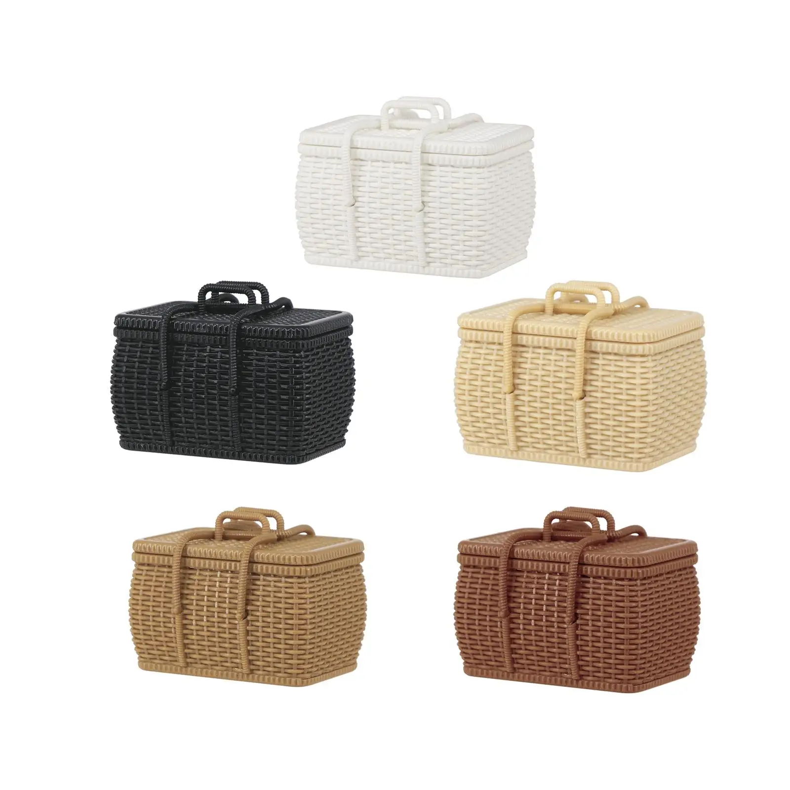 

1/6 корзина для кукольного домика, корзина для хранения кукольного домика, детали для кукол BJD