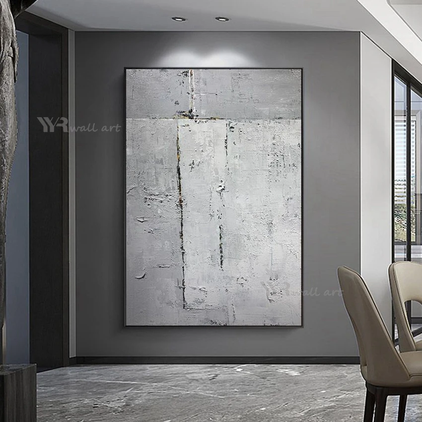 

Handmade Oil Painting Nordic Abstract Wall Art Canvas Home Aesthetics Decor Large Mural Living Room Bedroom Hotel Luxury Poster