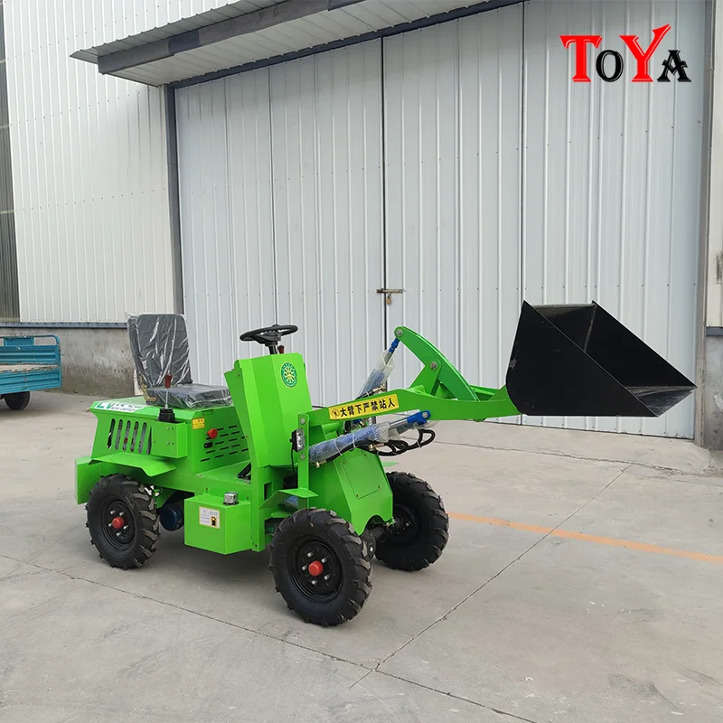 

Мини-погрузчик 700 кг, 850 кг, чистый Электрический колесный тип, разгрузка, грузовик-вездеход, гидравлическая система разгрузки, под заказ