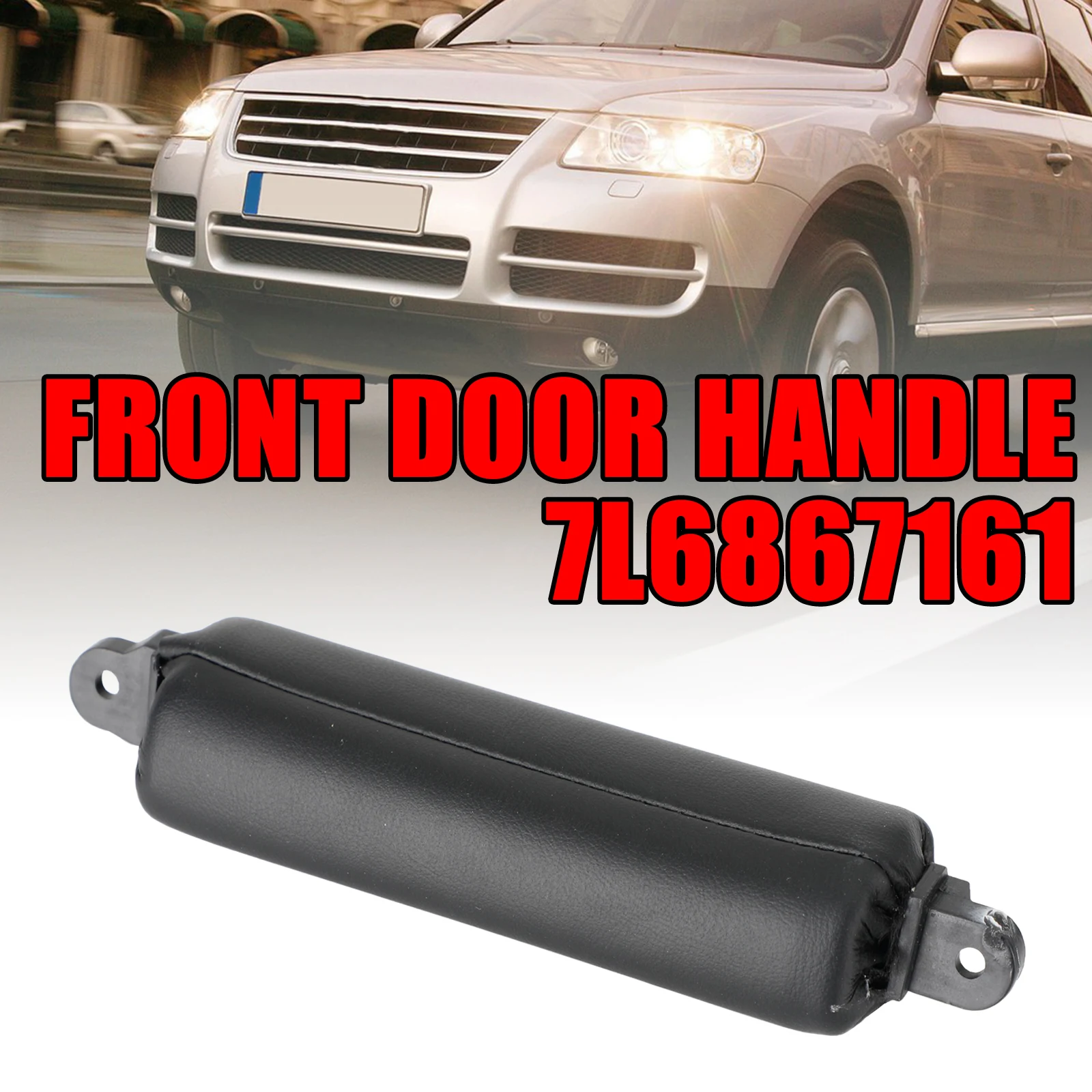 

Artudatech Передняя внутренняя кожаная дверная ручка Левая или правая 7L6867161 для VW Touareg 02-10 автомобильные аксессуары