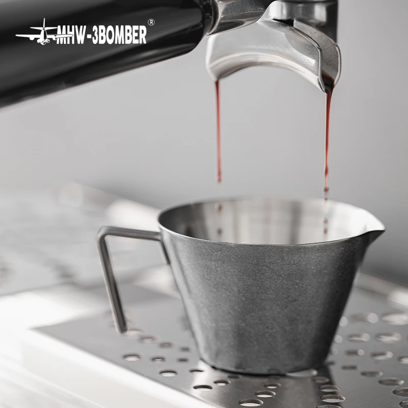 Misurino Da Caffè Da 100 Ml Tazze Da Latte In Acciaio Inossidabile Accessori Da Cucina Chic Cafe Misure Di Crema Di Facile Lettura All'Interno