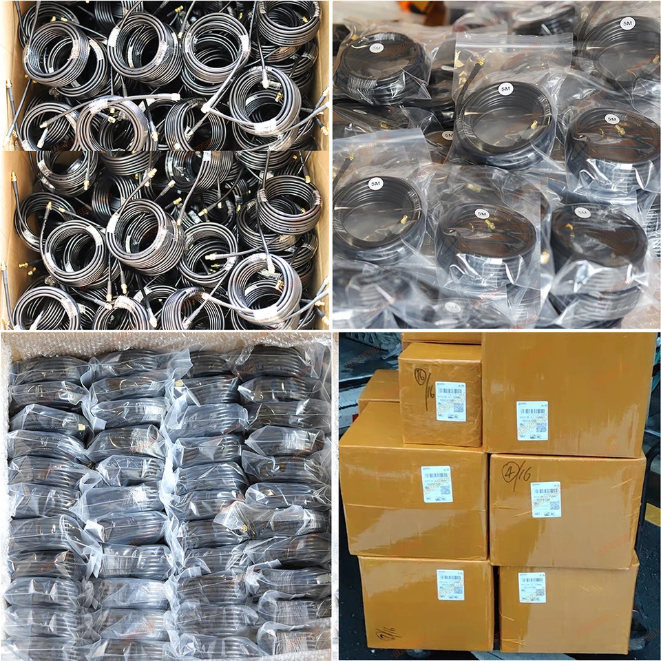 1 Pz RG58 N. Tipo Maschio/femmina A Sma. Spina Maschile Rf. Cavo Coassiale Adattatore Treccia RG-58. Jumper Del Cavo Di Estensione 1 5 Cm 50 Cm 1m 2m 5m (Color : N M90 To SMA F, Size : 30CM - Foto 6