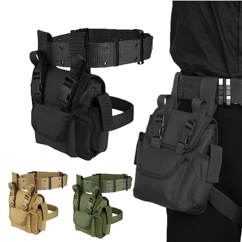 

Outdoor Tactical Multifunctional Leg Bag Cycling Mountaineering Accessories CS Clip Recycling Bag