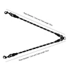 Reflective Double Dog Leash For Two Dogs Nylon puppy Dog Coupler For Walking Training small Medium Large big Two Dogs lead 3