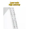 Woodworking Aluminum Protractor Diagonal Ruler with Clear Scale Corner Angle Finder Square Carpenter Building Measuring Tools 3