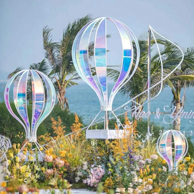 

New Wedding Celebration Props Arch Iron Floor Large Stage Decoration Ornaments