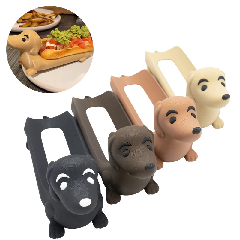 Dachshund Tray Hot Dogs Sushi Serving Tray Home Decor Candy Dish Dachshund Dinner Plat Cute Shaped Sandwiches Puppy Dinnerplate