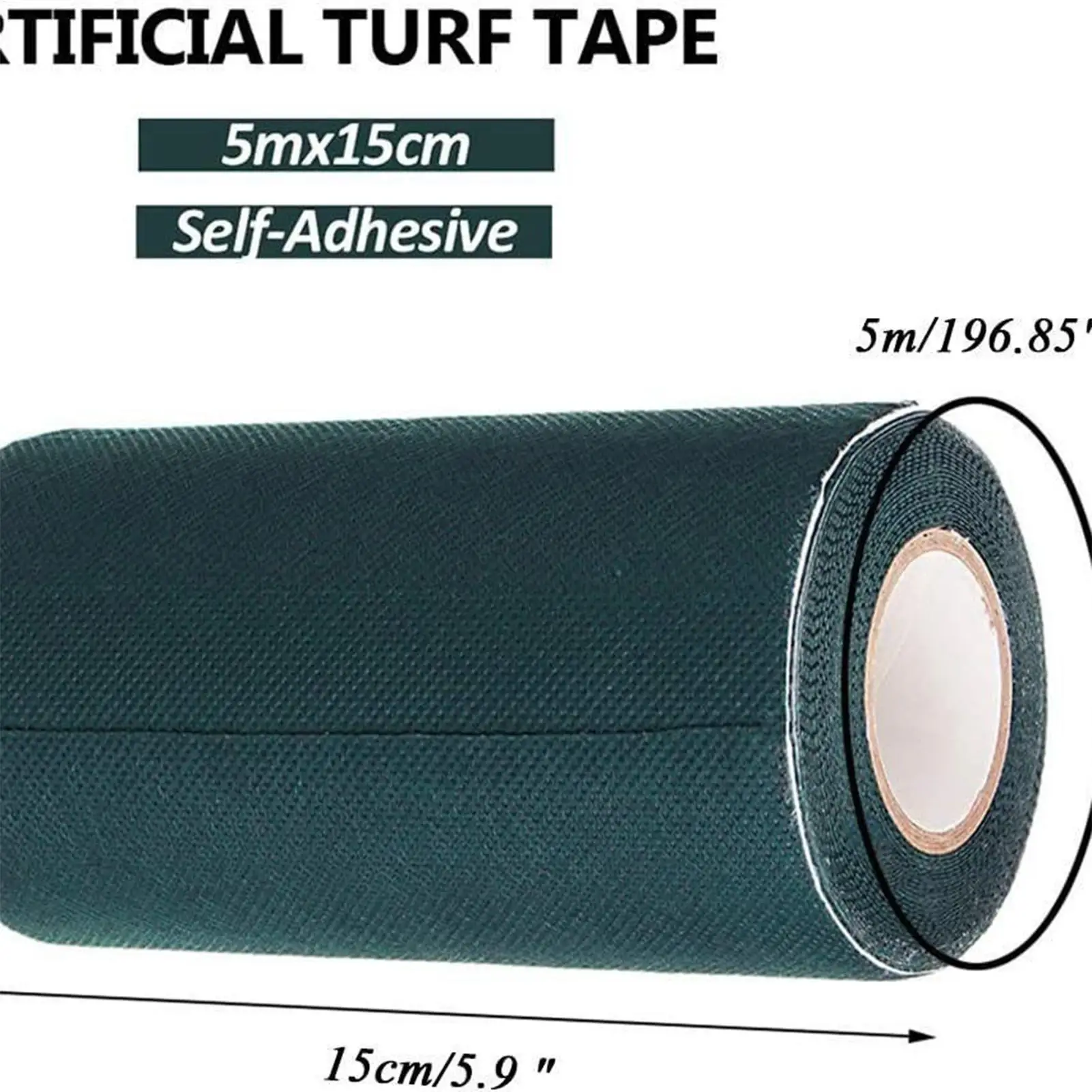 Turf Seam Tape Turf Tape Green Fixed Adhesive Connection Synthetic For Outdoor Fixing Carpet Mat Jointing Lawn Rug Garden
