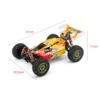 Wltoys XKS 144001 RC Car 75km/h Remote Control Car Off-Road Car High Speed 1/14 2.4GHz Racing Car 4WD RTR with Metal Chassis 5