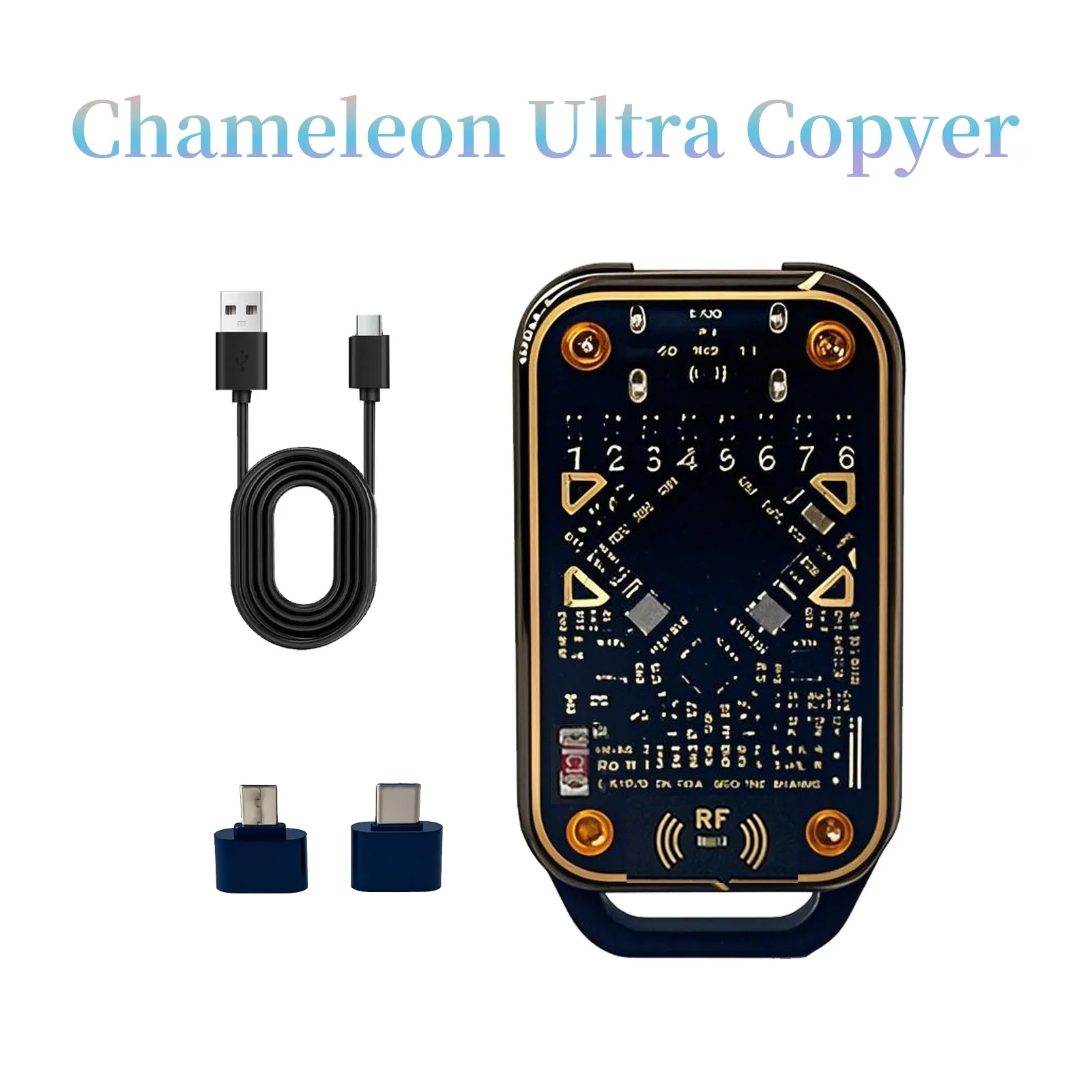 RFID Chameleon Ultra Detection Card Supports 16 Tags Simulated Smart Chip Replica ID IC Key Copy 13.56MHZ 125KHZ Token Replica